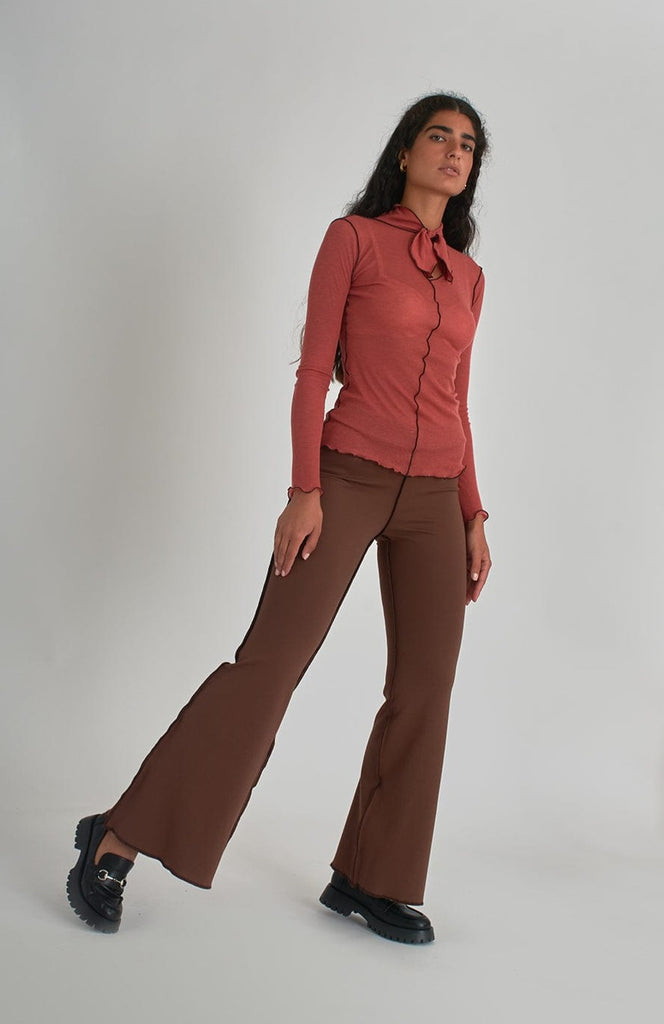 Eliza Faulkner Designs Inc. Pants Jojo Pants Brown