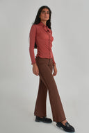 Eliza Faulkner Designs Inc. Pants Jojo Pants Brown