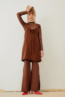 Eliza Faulkner Designs Inc. Pants Jojo Pants Brown