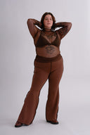Eliza Faulkner Designs Inc. Pants Jojo Pants Brown