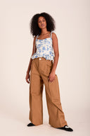 Eliza Faulkner Designs Inc. Pants Lavoy Pants Toffee Brown Twill