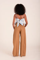 Eliza Faulkner Designs Inc. Pants Lavoy Pants Toffee Brown Twill