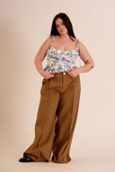 Eliza Faulkner Designs Inc. Pants Lavoy Pants Toffee Brown Twill