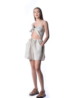 Eliza Faulkner Designs Inc. Shirts & Tops Raw Linen Molly Top