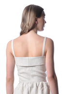 Eliza Faulkner Designs Inc. Shirts & Tops Raw Linen Molly Top