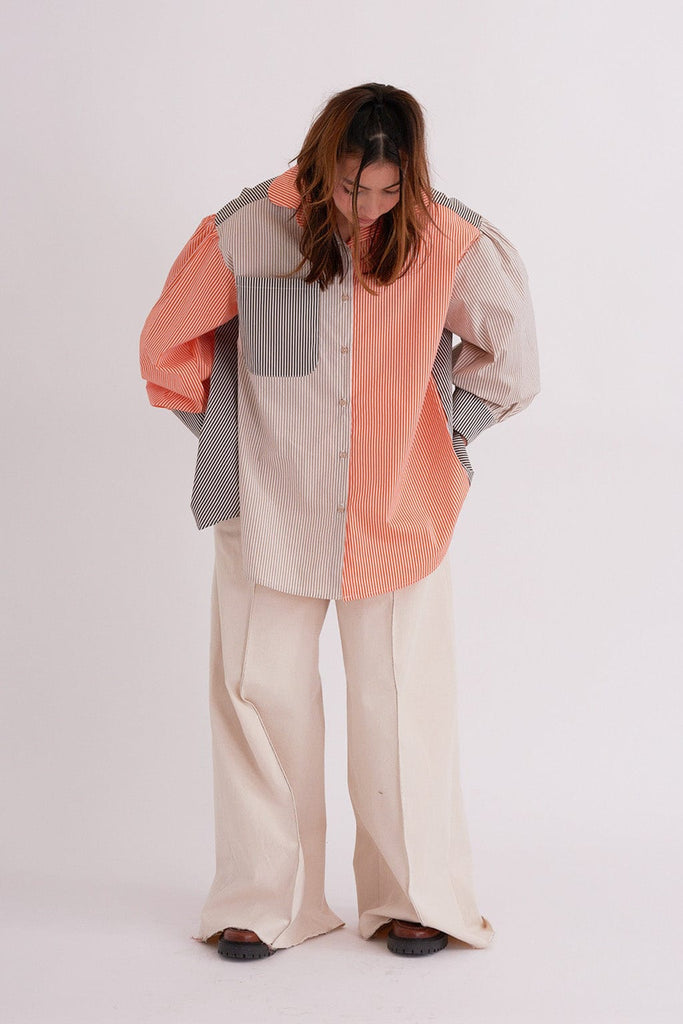 Eliza Faulkner Designs Inc. Tops 70s Stripe Venti Shirt