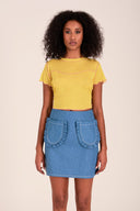 Eliza Faulkner Designs Inc. Tops Gigi Baby Tee Lemonade